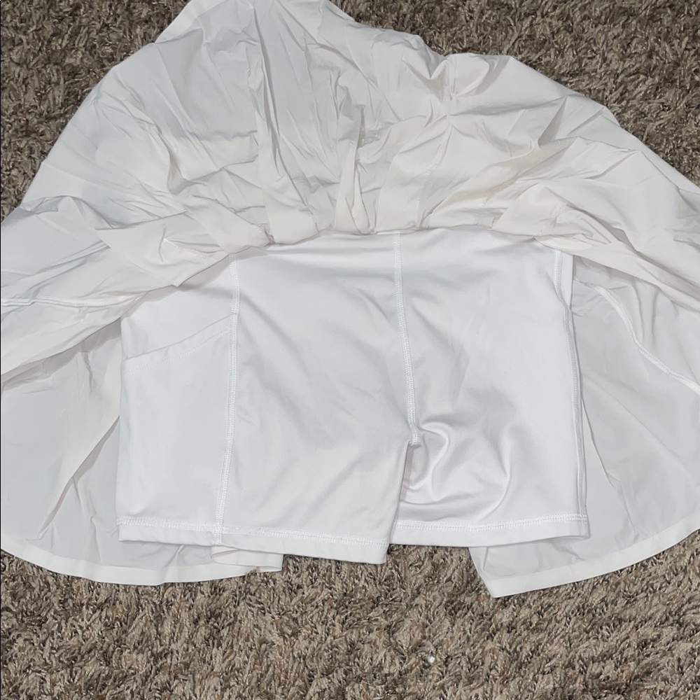JoyLab White Circle Skater Skirt - Picture 4 of 5